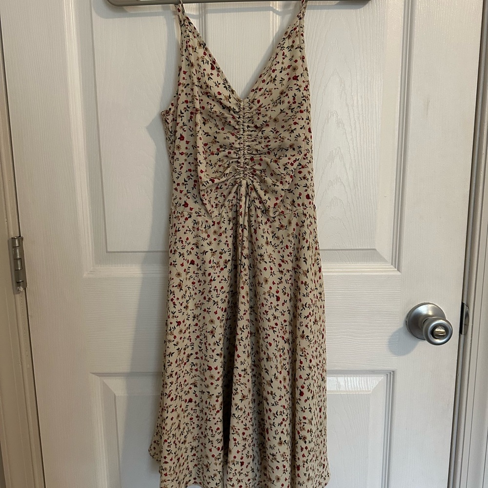 Floral Cream Dress